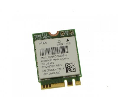 Dell Killer1435 Wireless WiFi Bluetooth Card Model QCNFA344A 0VCXN 00VCXN