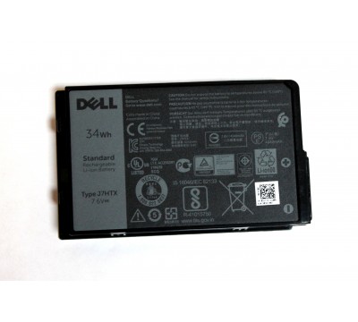 2JT70 Dell Latitude 7202 7212 Rugged Genuine 34Wh Battery J7HTX