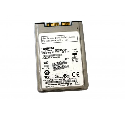 492565-001 HP Toshiba 80GB 1.8" Hard Disk Drive