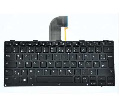 57CT9 Dell Latitude 12 Rugged E7204 Genuine German Deutsch Keyboard