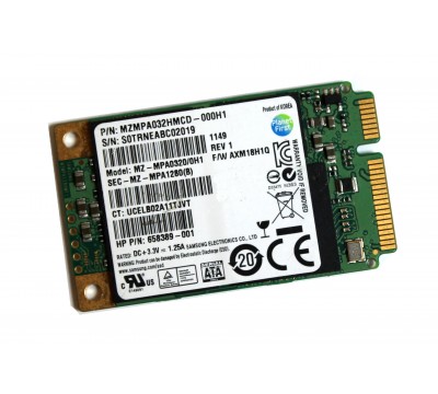 658389-001 HP Samsung MZMPA032HMCD-00H1 32GB PCI-e Solid State Drive