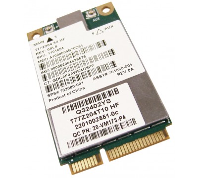 HP un2430 Gibi 3000 3g Wireless Card NEW 702080-001