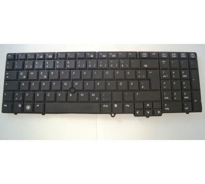 HP ProBook 6550b Original German Keyboard W/ Pointing Stick 613385-041