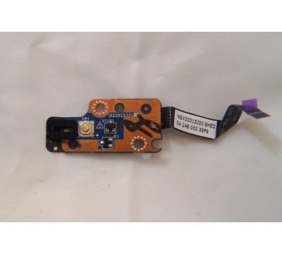 HP Envy UltraBook 4-1000 Original Power Button Board NBX00015J00