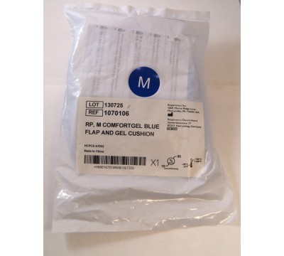 Respironics CPAP M Comfortgel Blue Flap & Gel Cushion 1070106