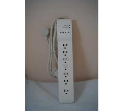 Belkin 7-Outlet Home/Office Surge Protector with 6 feet Cord BE107200-06 