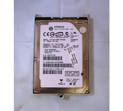 Hitachi 2.5" Laptop 80GB SATA HDD Hard Drive W/ Caddy HTS541680J9SA00 413852-001