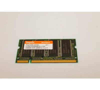 HYNIX HYMD232M646C6-H KN 256MB DDR 266MHZ PC2100 LAPTOP MEMORY