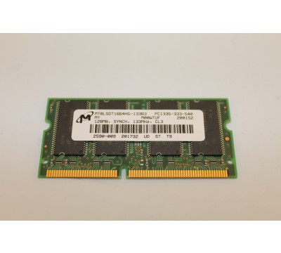 MICRON MT8LSDT1664HG-133B3 128MB, 133MHZ, CL3, PC133