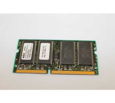 NEC MC-4516CD641ES-A80 (128MB SDRAM PC100 100MHz SO DIMM 144-pin) Memory