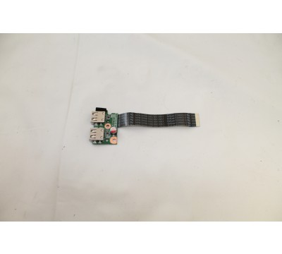 HP 650 655 Dual USB Board Jack w/ Cable 686269-001