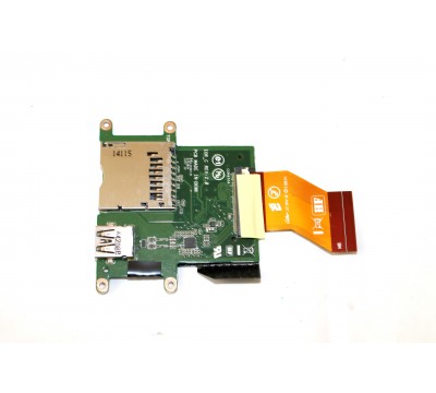 MD1P8 Dell Latitude 14 Rugged Extreme 7204 USB SD Card Reader Board