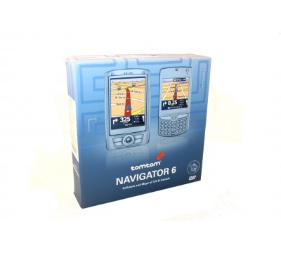 TomTom Navigator 6 PDA GPS Navigation Software DVD (U.S./Canada Map)