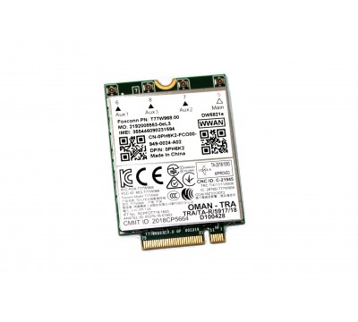 PH6K2 7D4P4 Dell Latitude 5420 5424 7424 OEM T77W968 DW5821e Snapdragon X20 LTE 1Gbps 4G Card