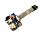 48.43T17.011 HP Envy DV6-7000 OEM USB Board with Cable 50.4ST03.031
