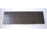 HP EliteBook 8770w Canadian Keyboard W/ Pointing Stick 701977-DB1