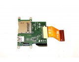 MD1P8 Dell Latitude 14 Rugged Extreme 7204 USB SD Card Reader Board